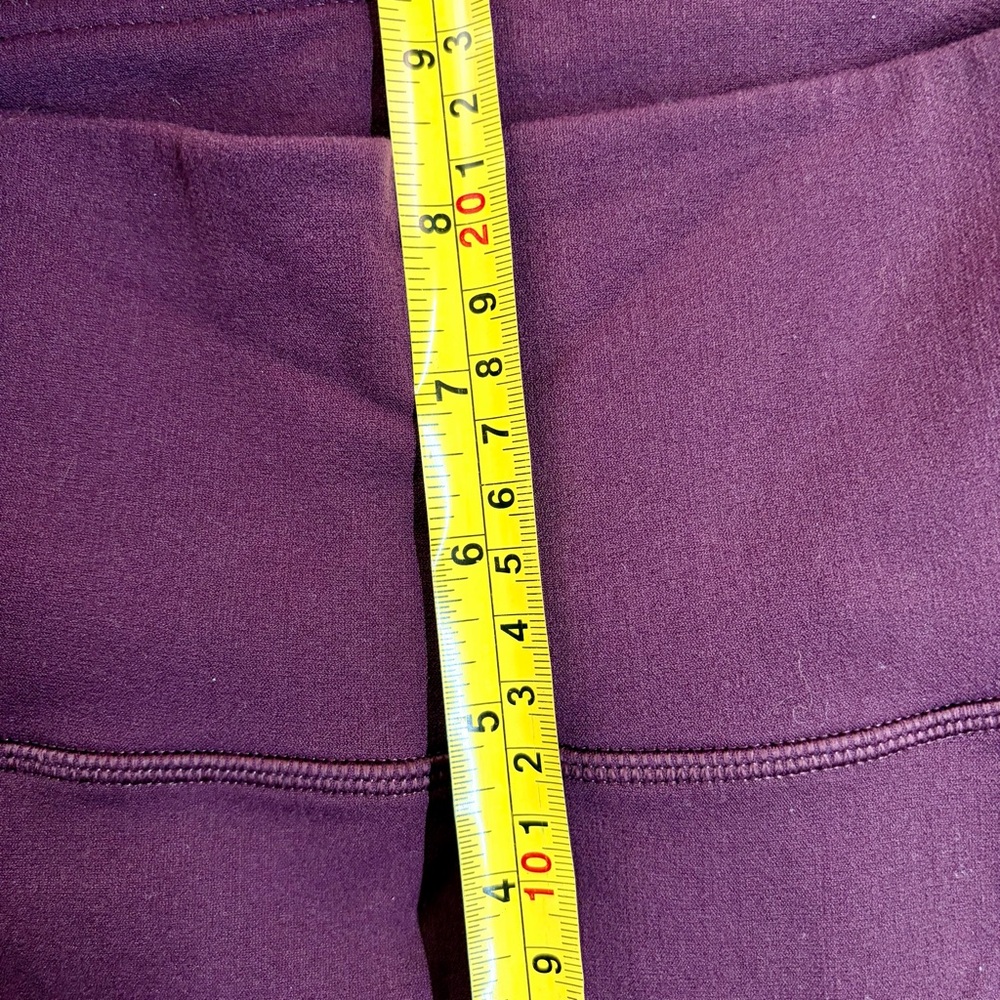 Lululemon 25" Reveal 7/8 Tight Stripes Dark Adobe 4 - Picture 11 of 13